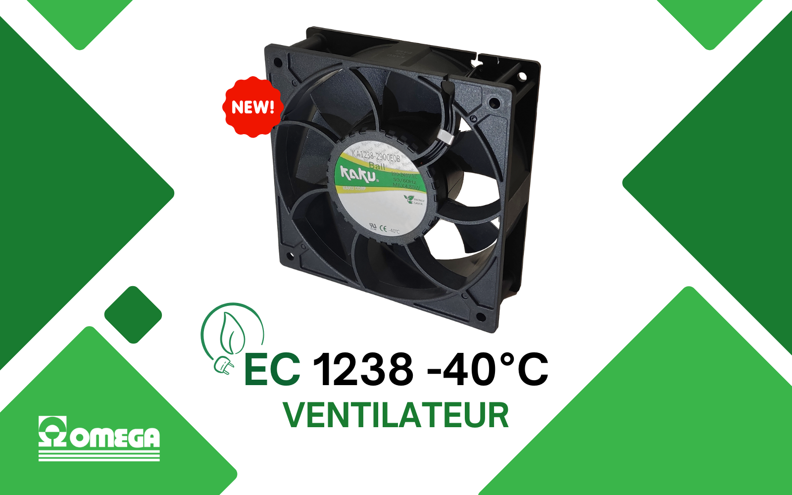 Ec Ventilateur Lt Pour La R Frig Ration Commerciale Omega Composants